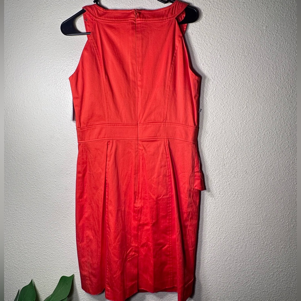 Nwt Marvin richards orange ruffled size 10 dress - Picture 10 of 13